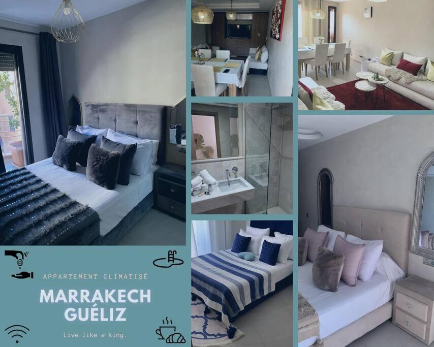 Appartement Neuf Climatise, Centre Marrakech. Марракеш Екстер'єр фото