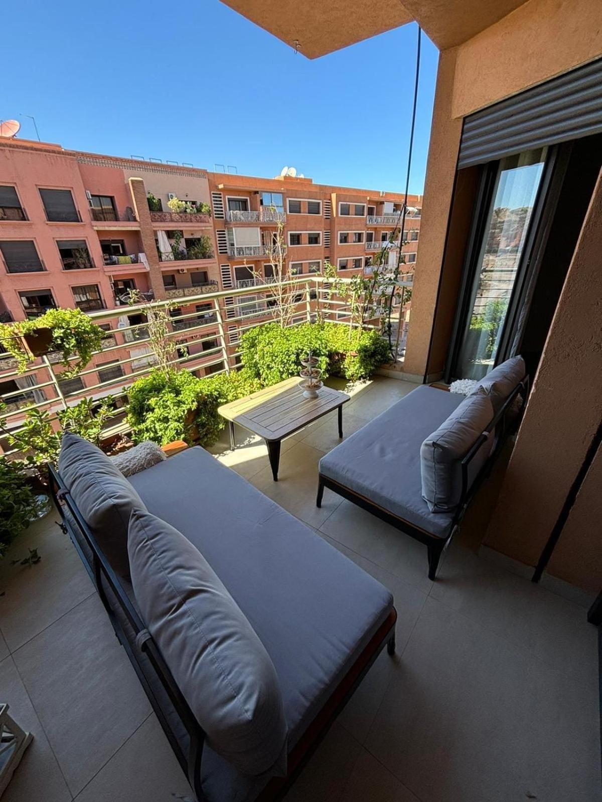 Appartement Neuf Climatise, Centre Marrakech. Марракеш Екстер'єр фото